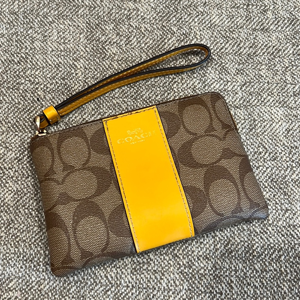 Coach wristlet